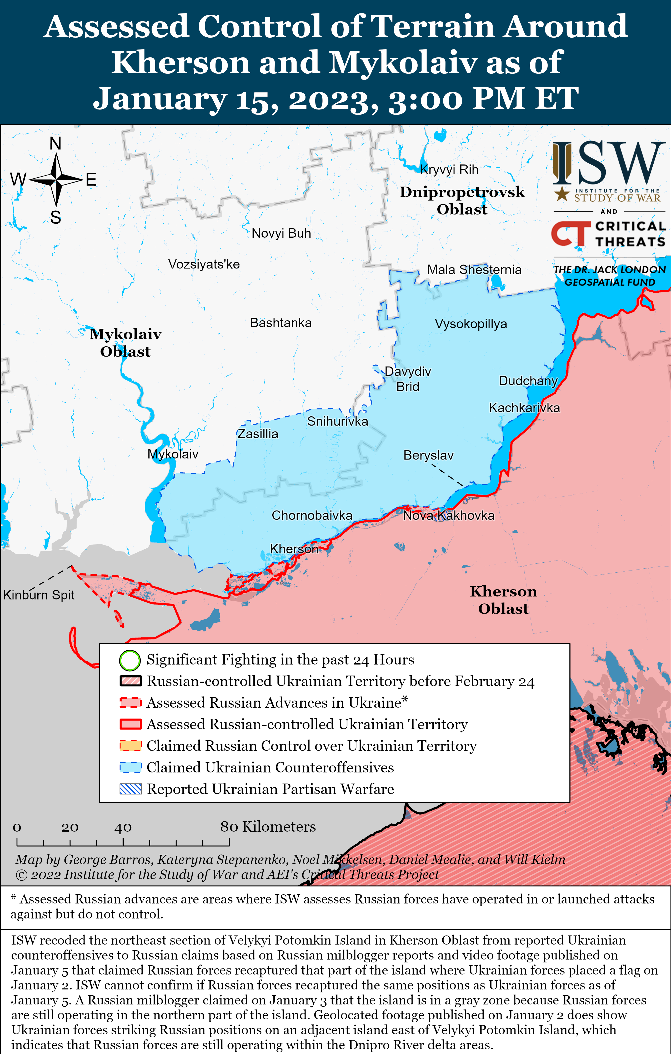 Russian Offensive Campaign Assessment, January 15, 2023 | Institute For ...